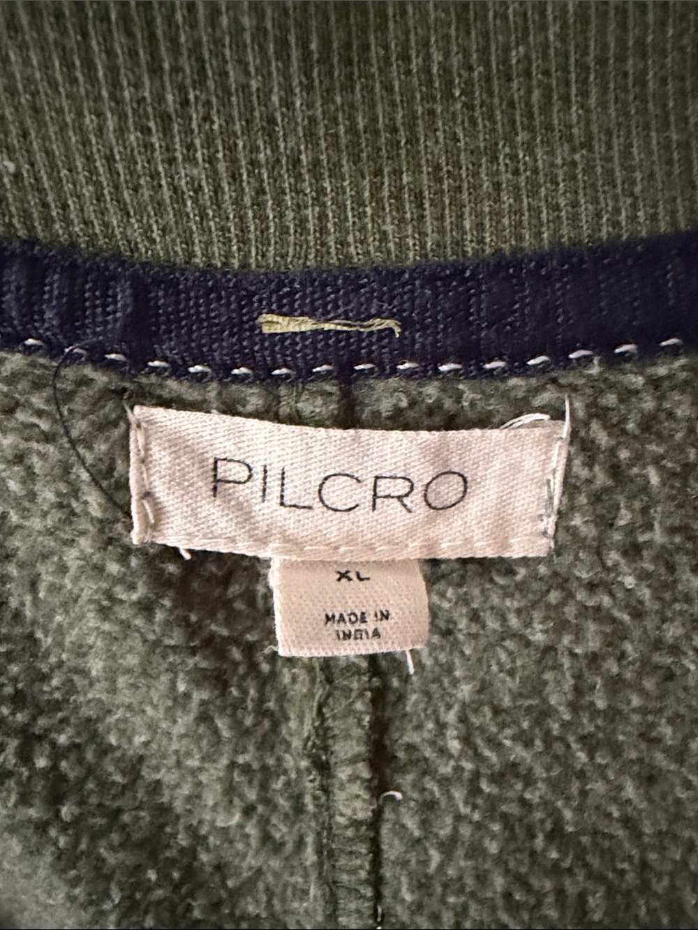 Pilcro Olive Green V-Neck Sleeveless Top - Picture 2 of 6